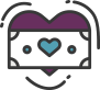 Money and heart icon